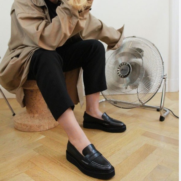 ATP Atelier ("All Tomorrow's Parties") Monsano Flatform Loafers - Picture 1 of 17